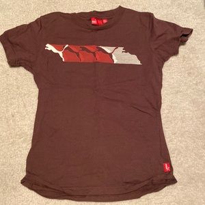 Puma Brown XS Tshirt